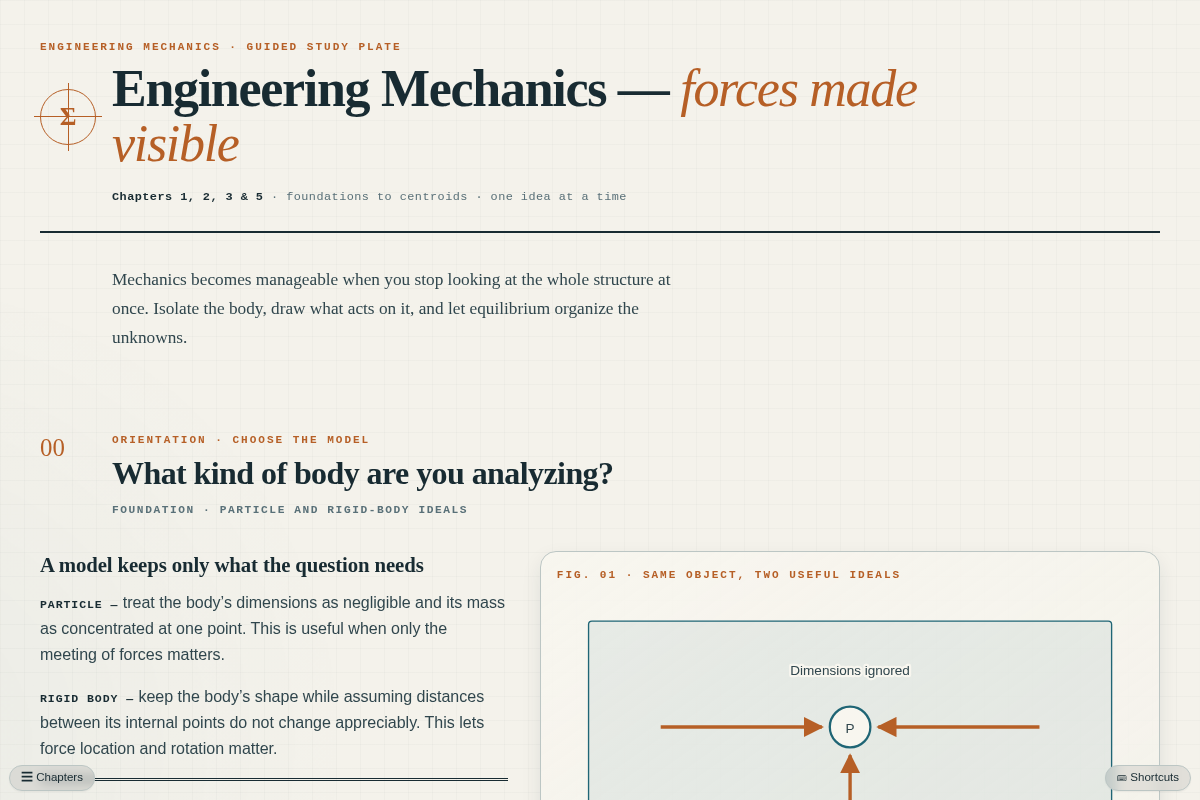Preview of Engineering Mechanics: Guided Chapters 1, 2, 3 & 5